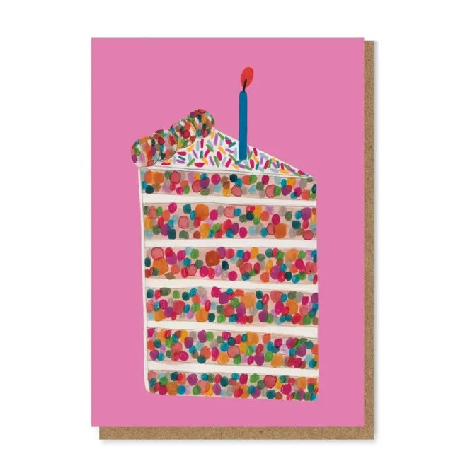 SLICE OF CAKE card