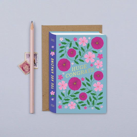 Fairytale Floral Congrats Card