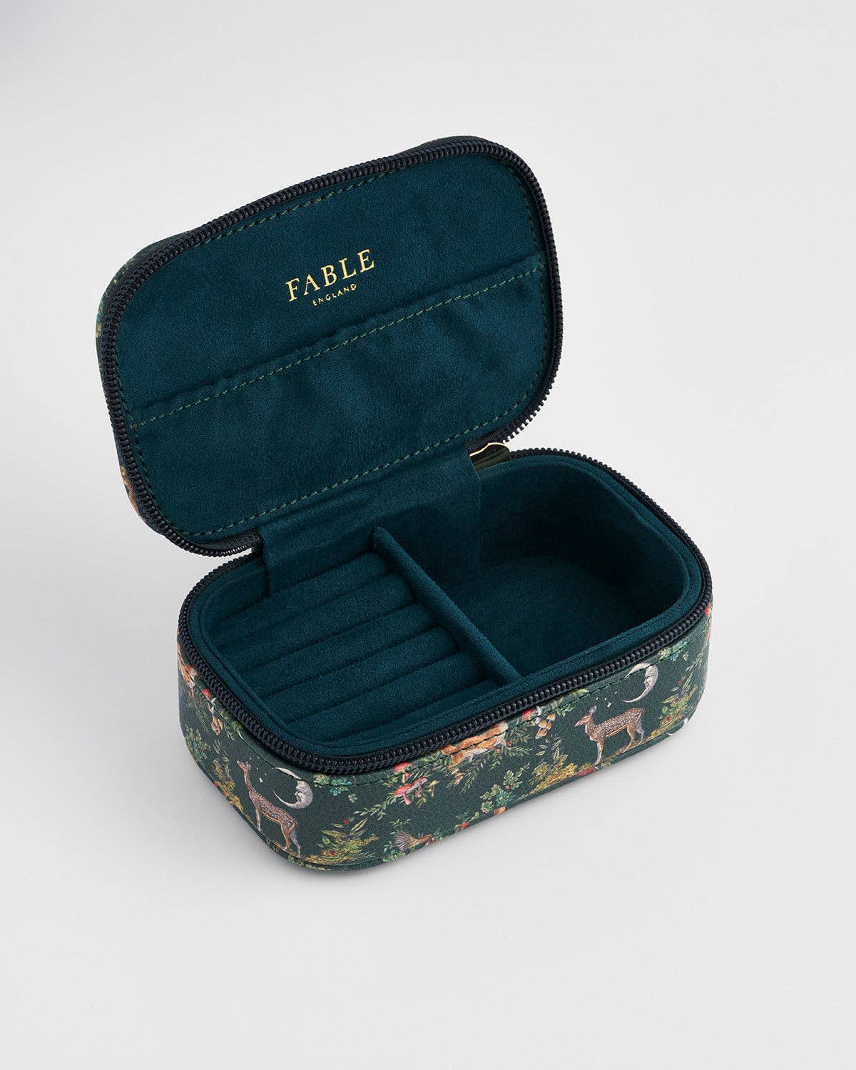 Into the Woods Small Green Jewellery Box