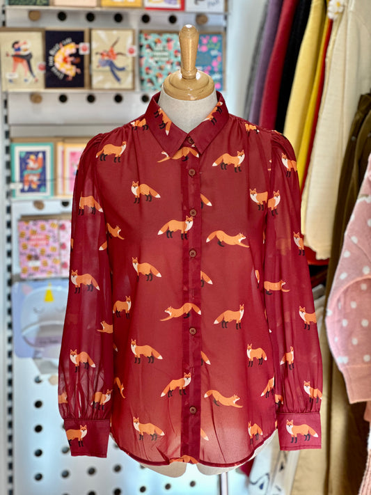 Stay Clever Little Fox Top (last 14 ONLY)