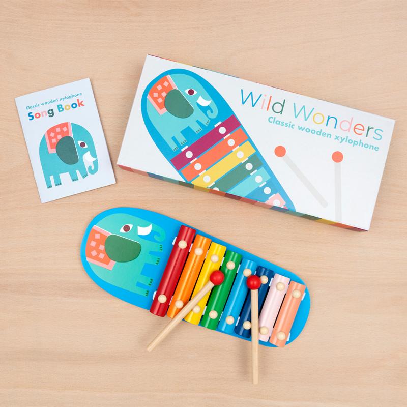 Wild Wonders Xylophone With Song Book