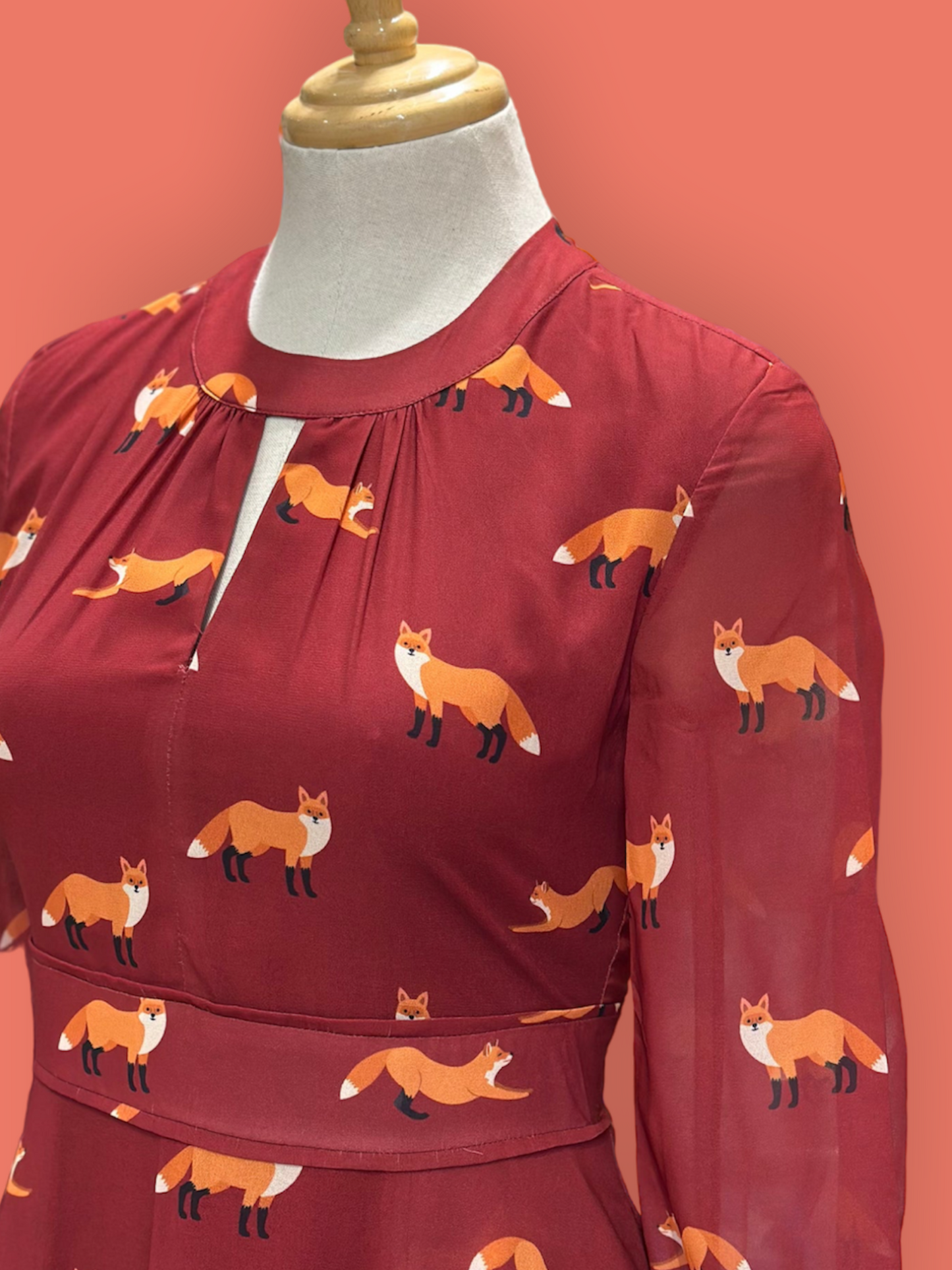 Mia Dress - Fox (CLEARANCE SALE)
