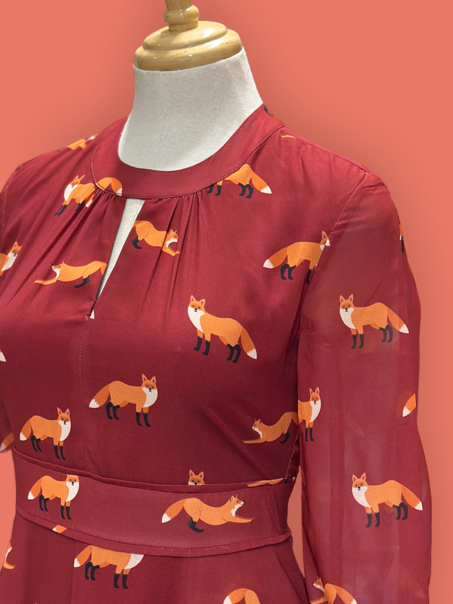 Mia Dress - Fox