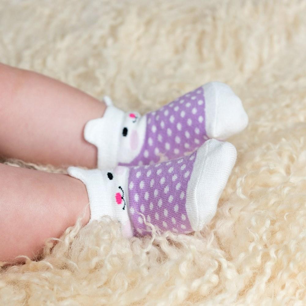 Rex Baby Socks - Bunny (4Pair)