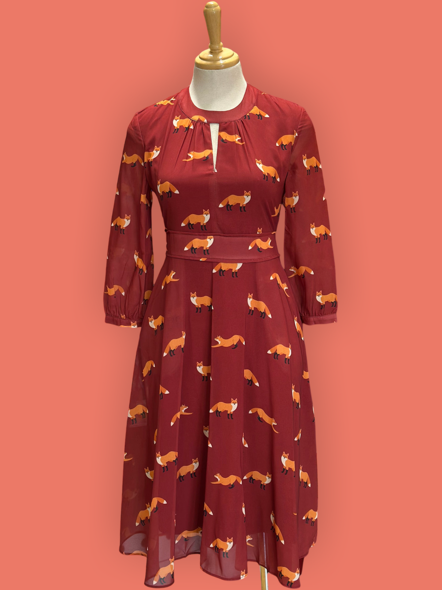 Mia Dress - Fox (CLEARANCE SALE)