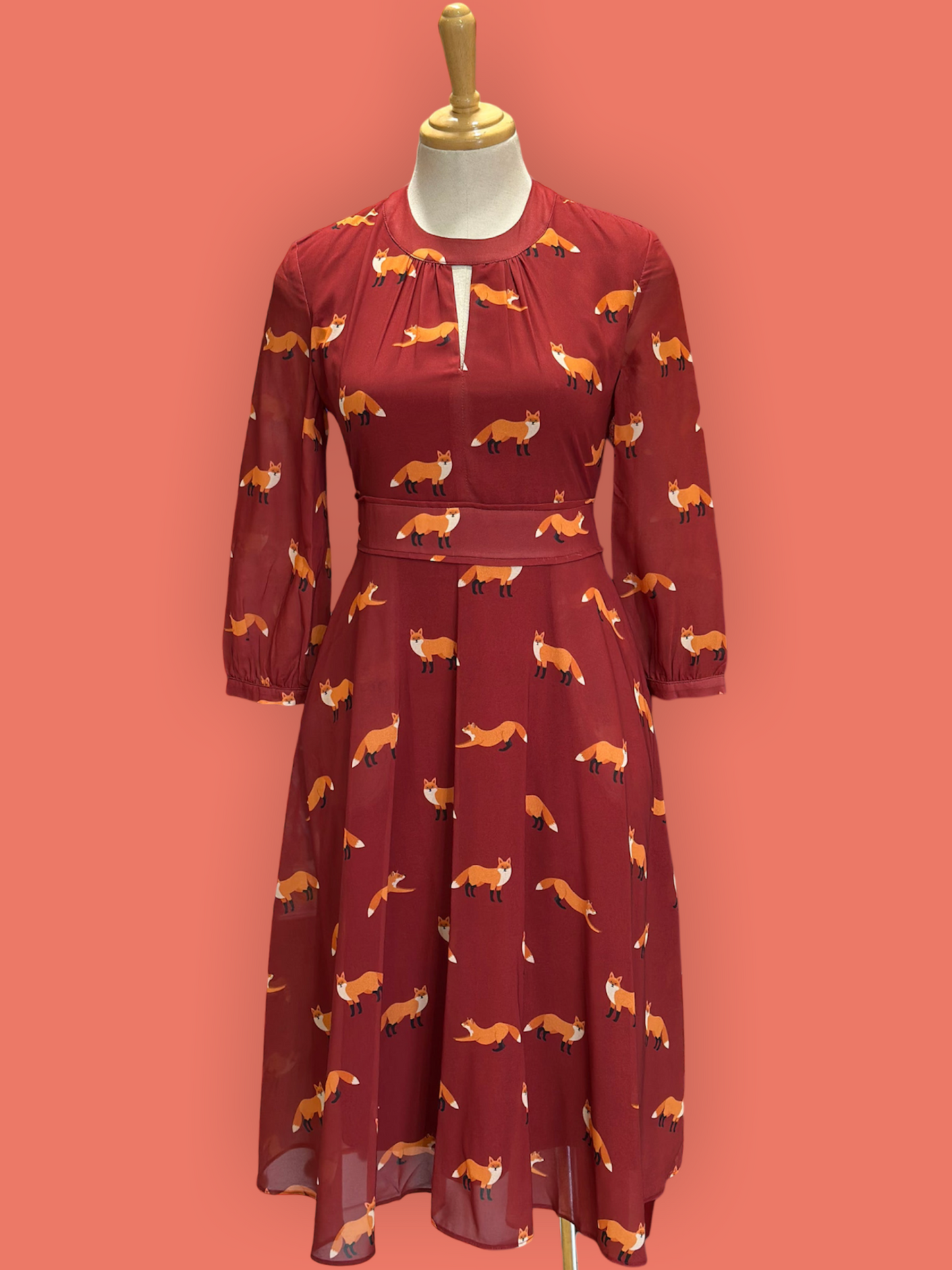 Mia Dress - Fox