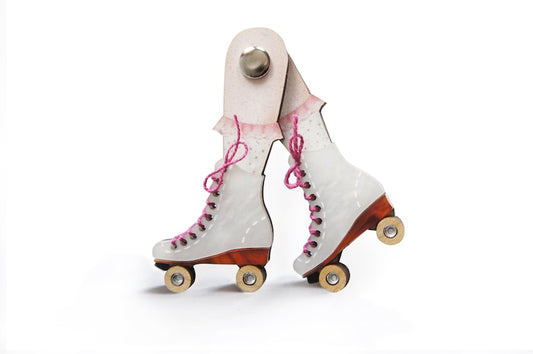 Laliblue Roller Skate brooch