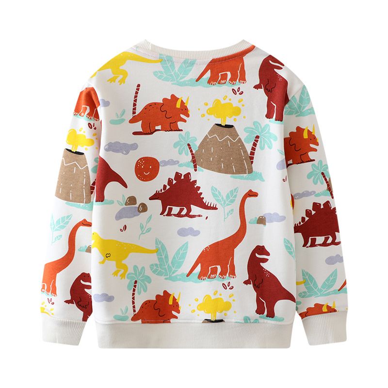 Sunny day Dinosaur  pullover (Low in stock /2,4 &5 yrs old)
