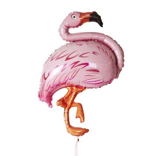 Flamingo foil balloon