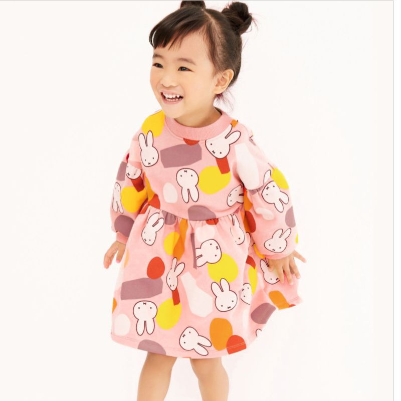 Miffy cotton girl dress (Last One/ 6 yrs old)