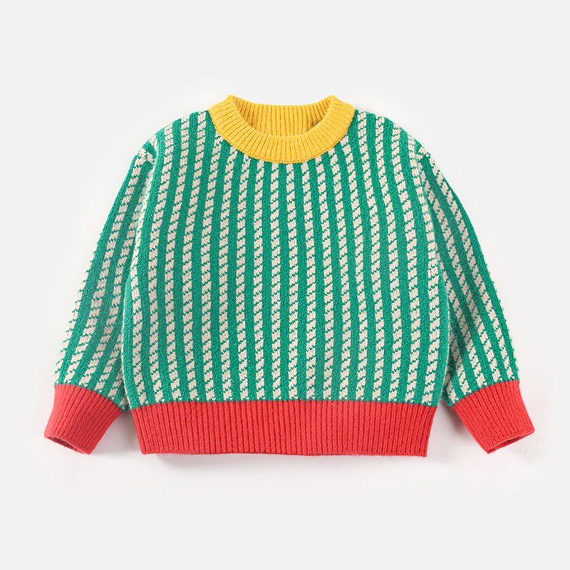Retro knit kids pullover (Low in stock/ 5-6 yrs old& 6-7 yrs old)