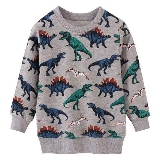 Cool dinosaurs kids pullover (low in stock / 2,5&6 yrs old)