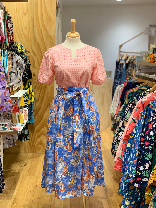 Camila Skirt - Sea Life ( Size 6)