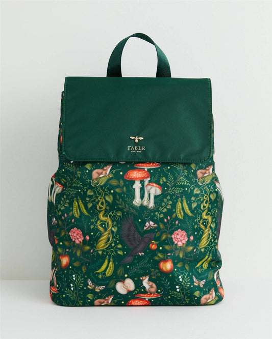 Fable Catherine Rowe's Into the Woods Green Backpack