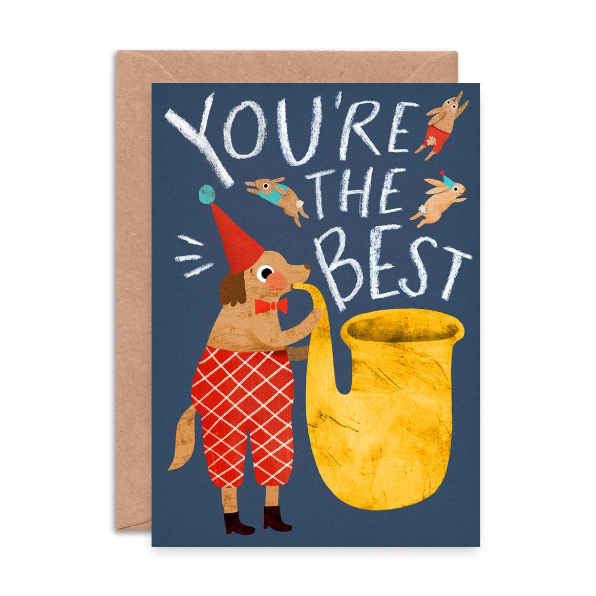 You’re the Best Dog Single Greeting Card