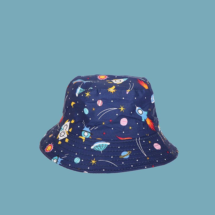 Kids space bucket hat