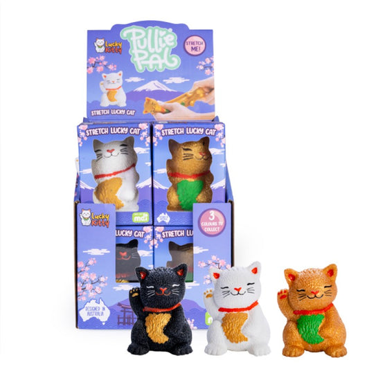 Pullie pal stretch Lucky Cat