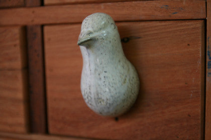 Ceramic Pigeon knob