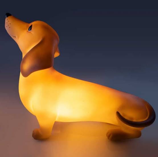 Table lamp dachshund (Newtown Pickup Only)