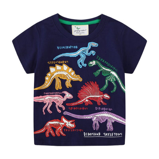 Glow in the dark dinosaur tee ( Size 2 ONLY)