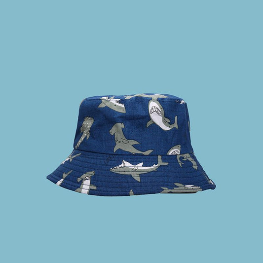 Kids sharks bucket hat