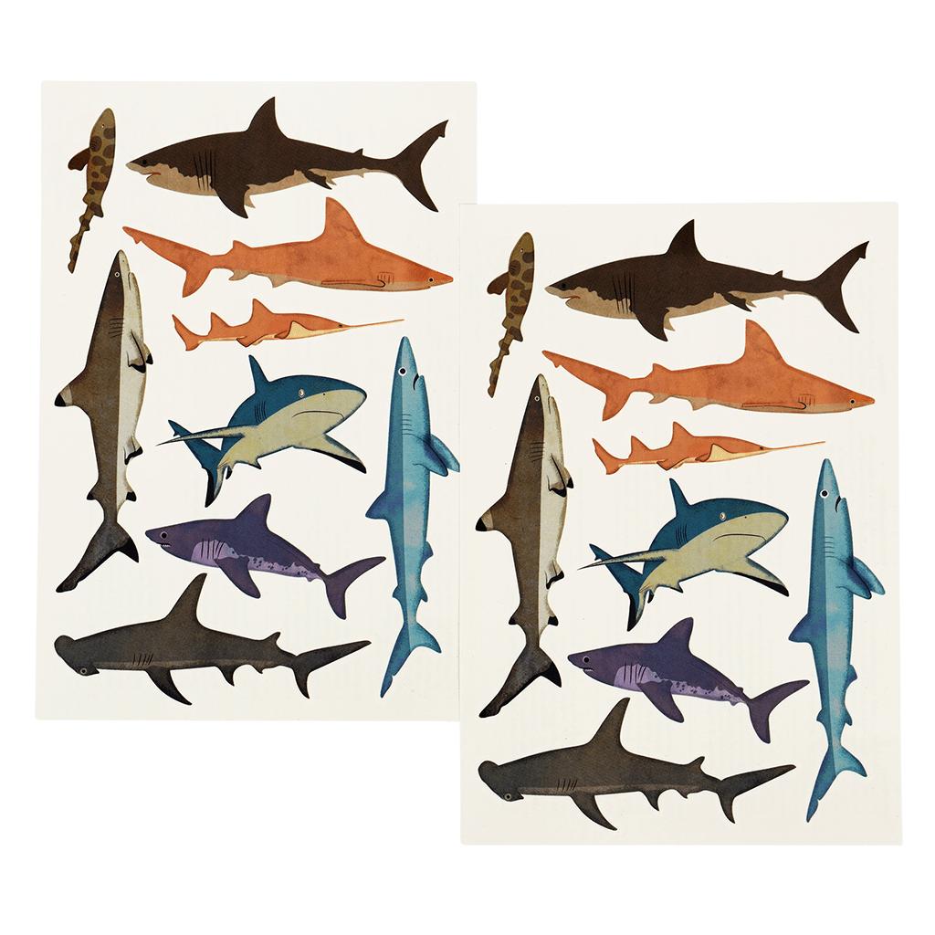 Sharks temporary Tattoos