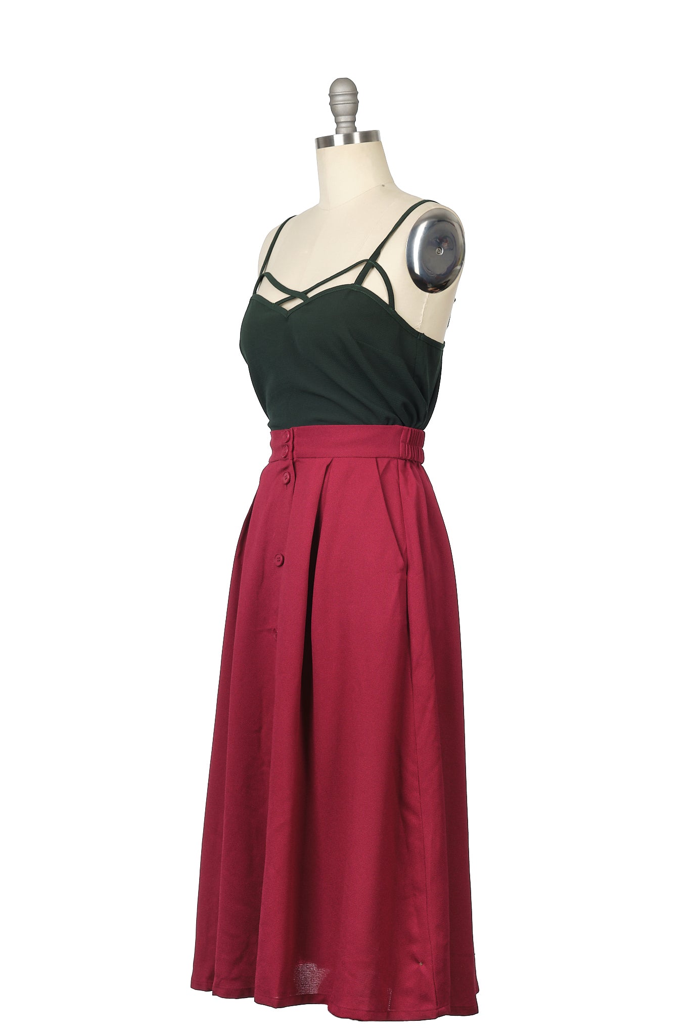 Ashley Skirt- Red (Size 6 ONLY) (clearance sale)