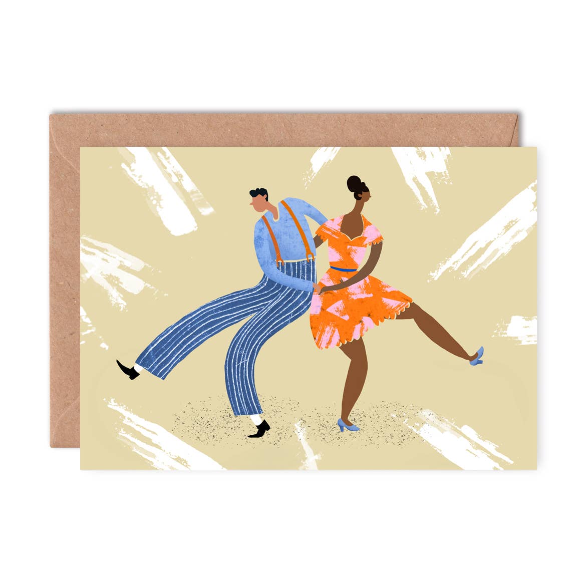 Let’s Boogie Single Greeting Card