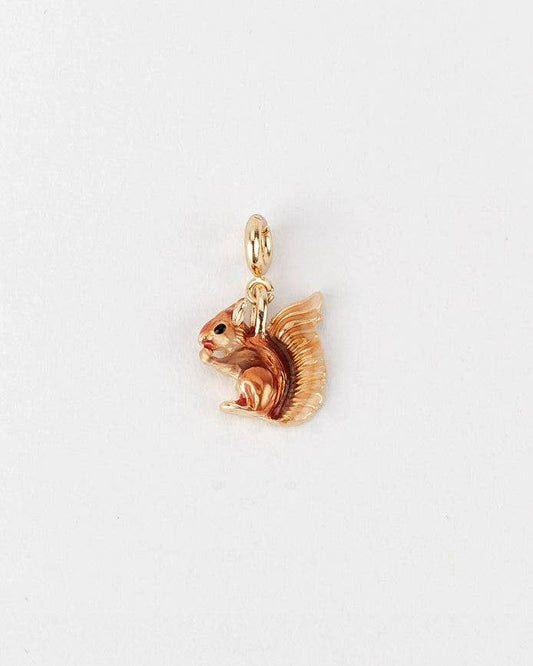 Fable Enamel Squirrel Charm