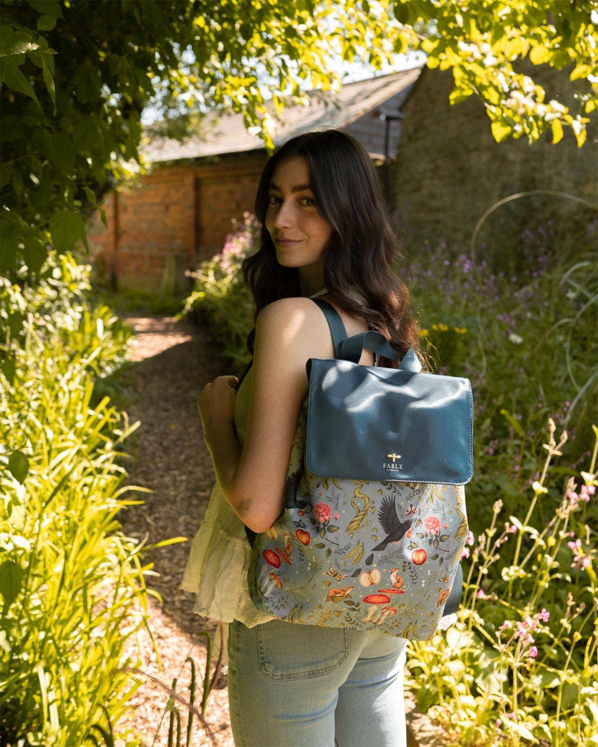 Into the Woods Backpack Teal