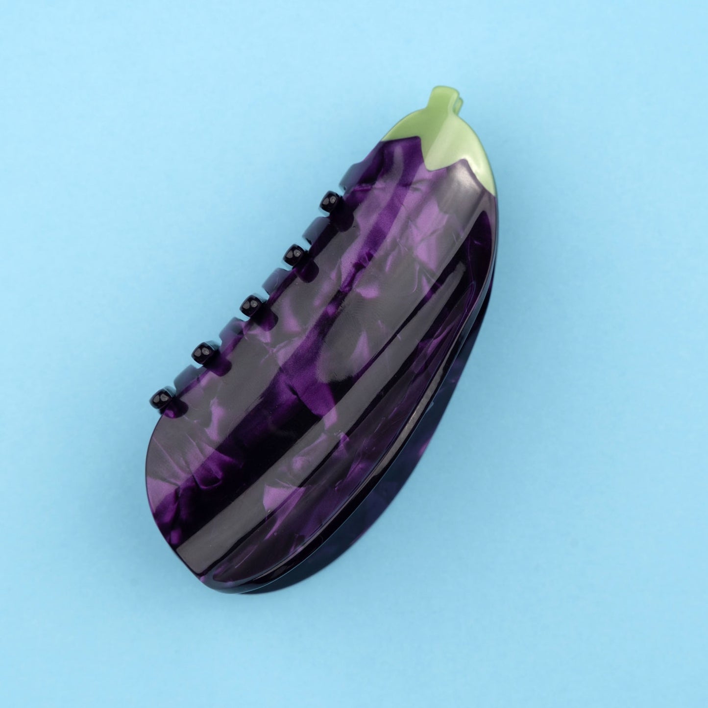 Coucou Suzette eggplant Hair Claw