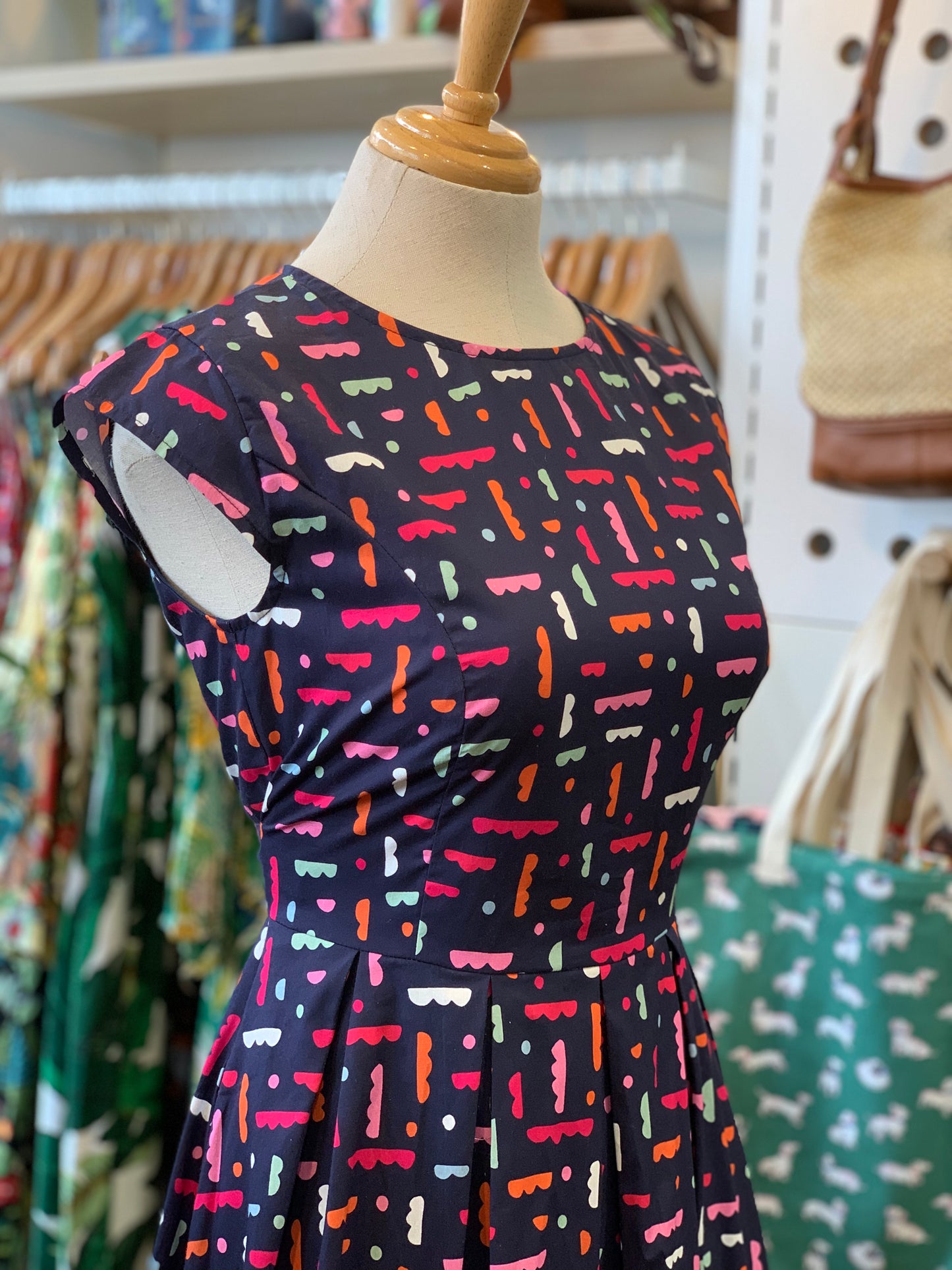 Beatrice Dress - Block (Last size / size 16)
