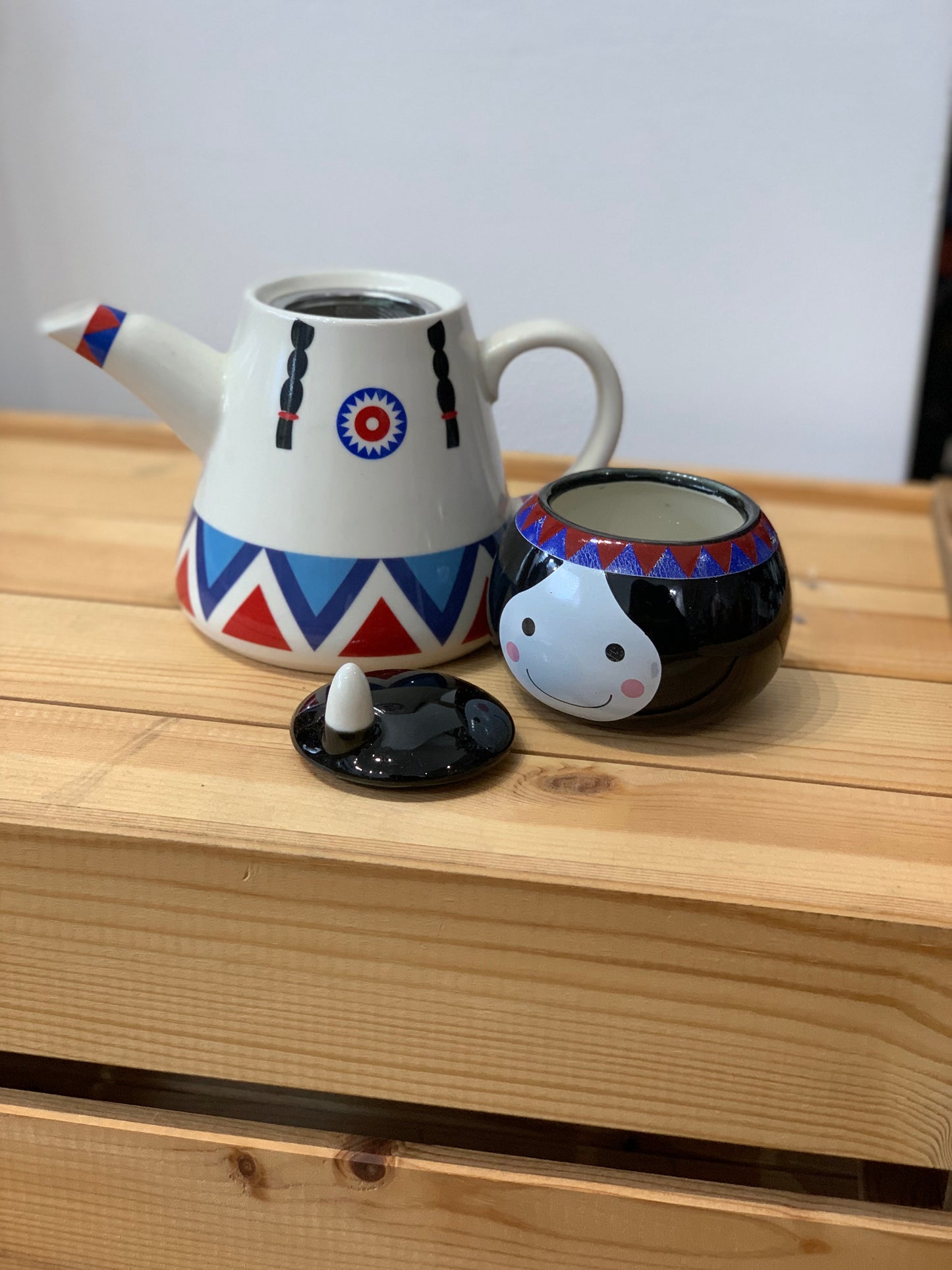 Indian Doll Teapot set