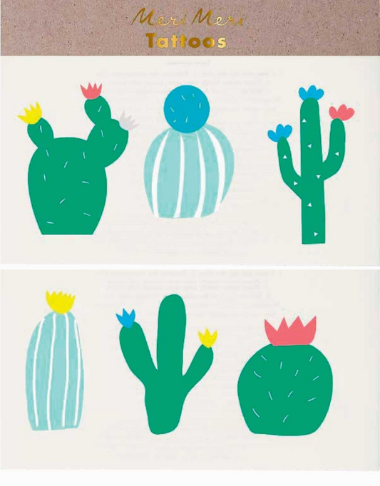 Cactus tattoo