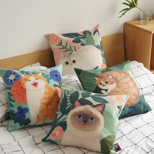 Mewji Cat Cushion 45cm x 45cm (Newtown Store Pick Up Only)