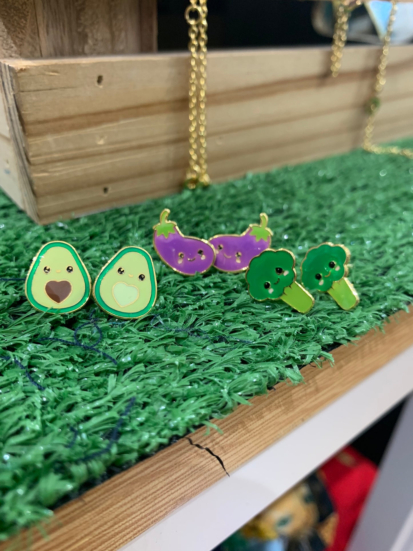 Avocado earring