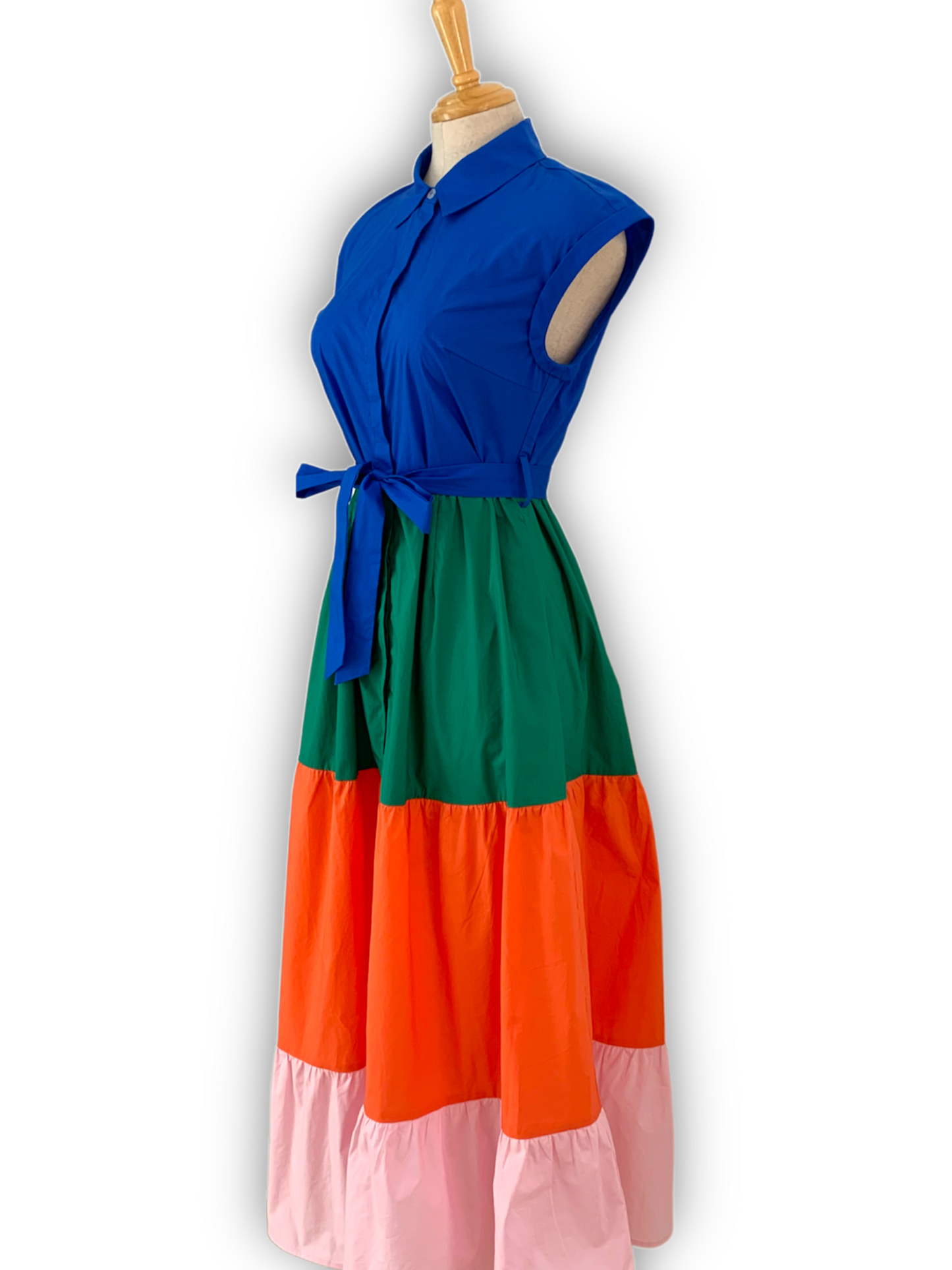 Marley Dress - block colour