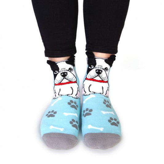 Feet speak socks French Bulldog