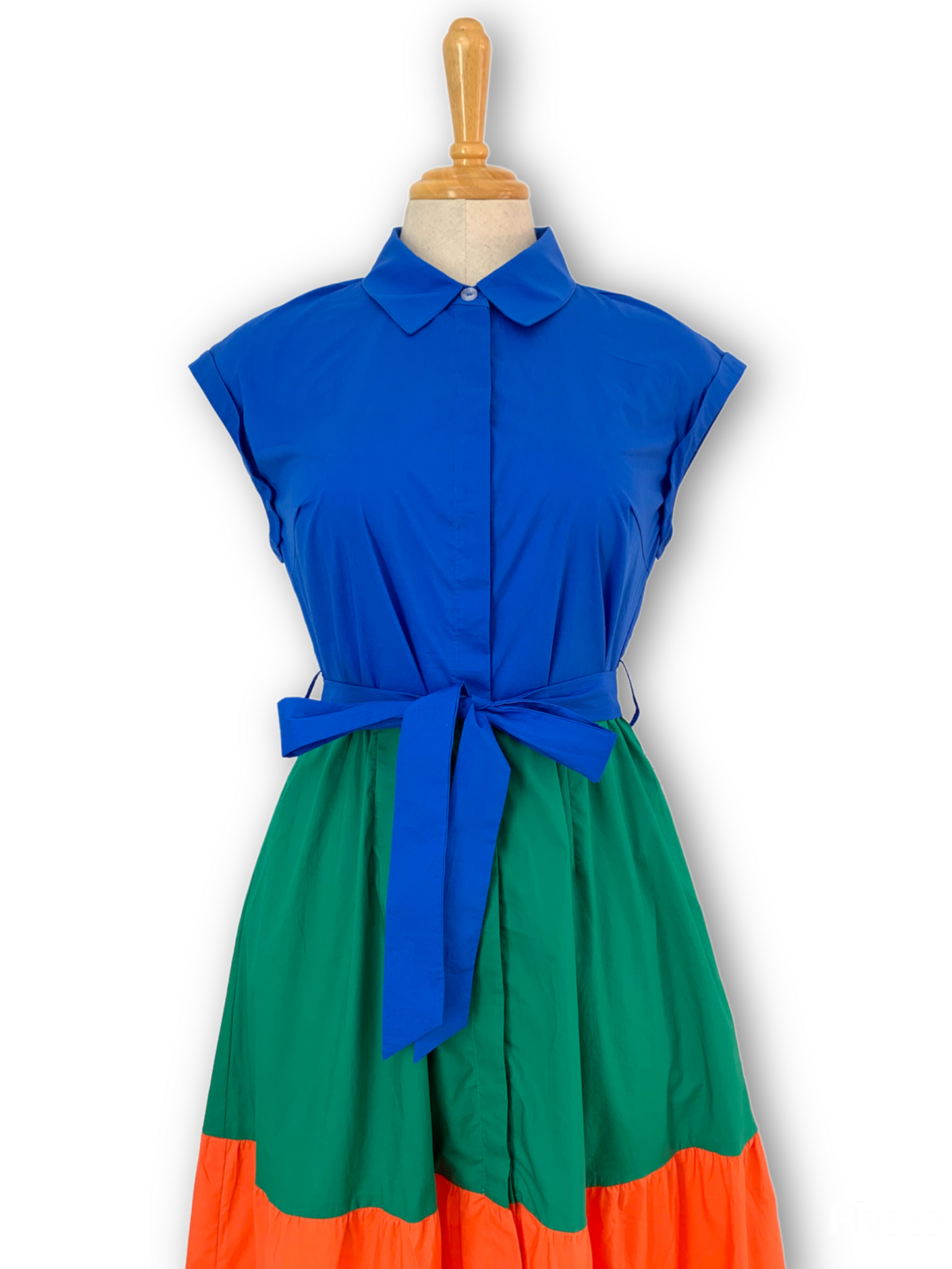 Marley Dress - block colour