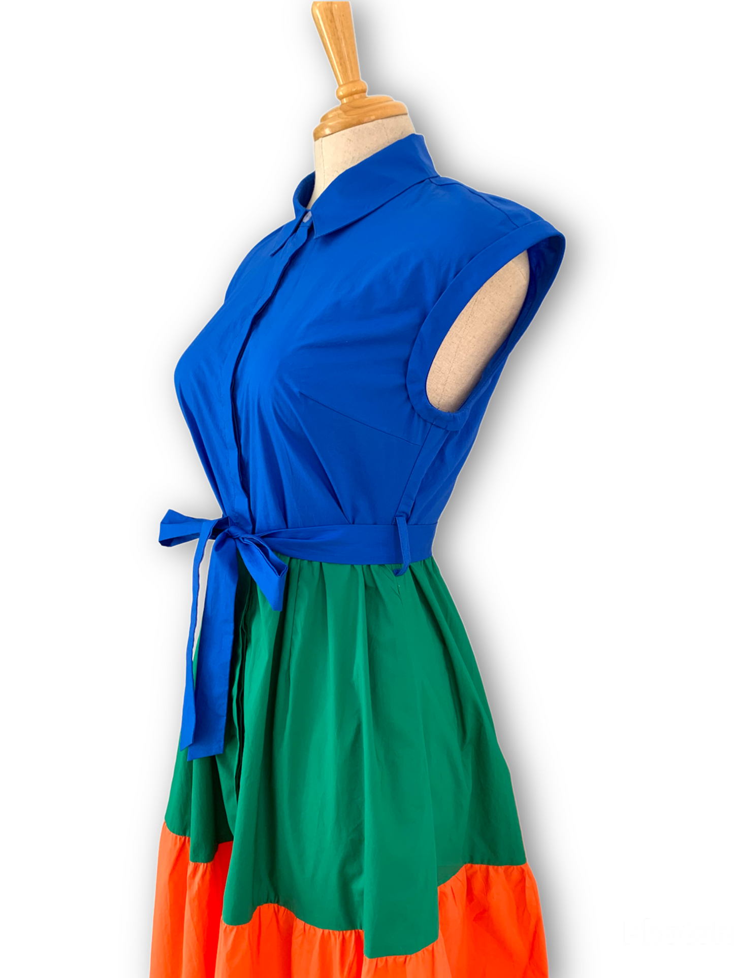 Marley Dress - block colour