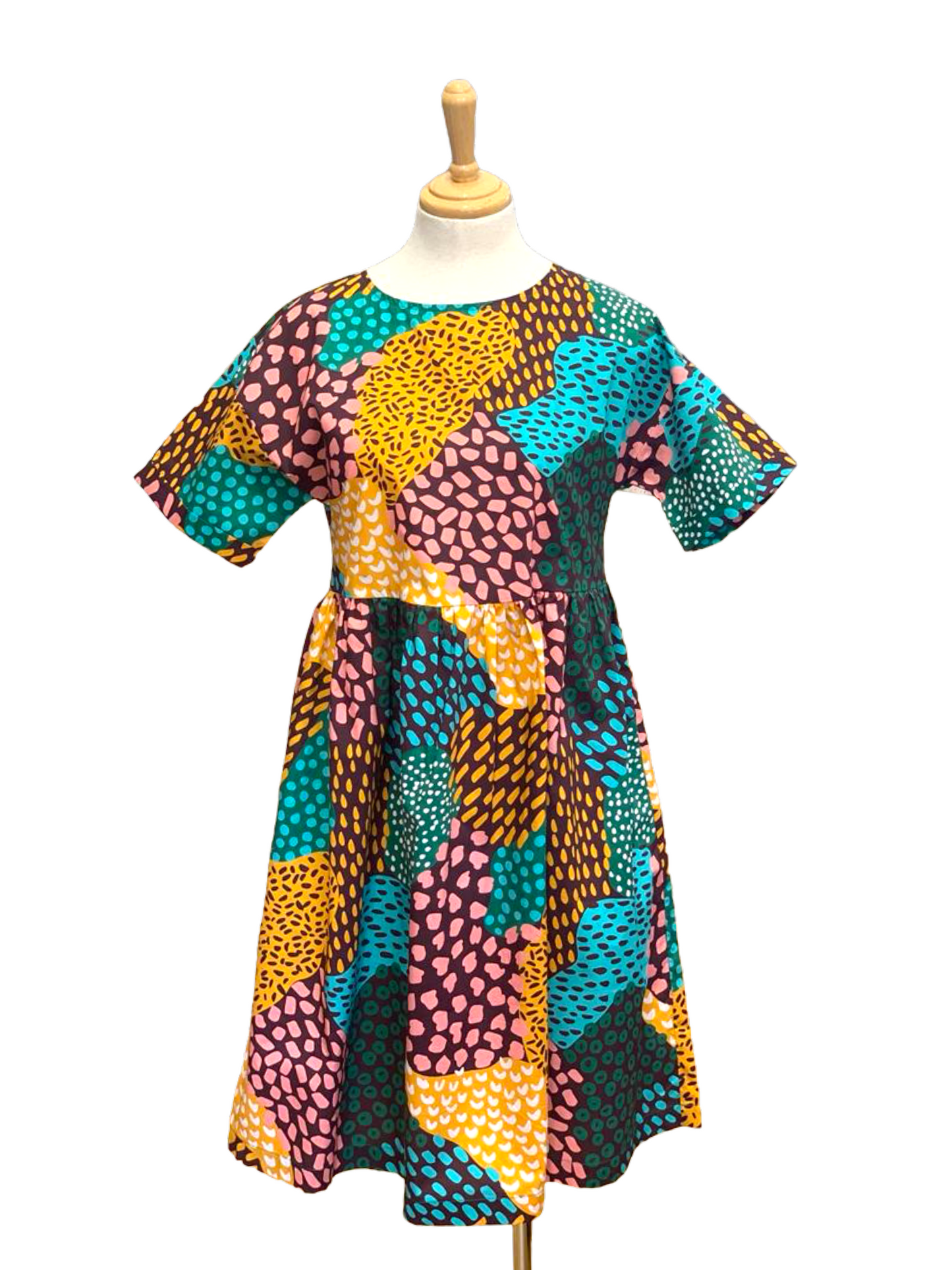 Molly Dress - Wild Abstract