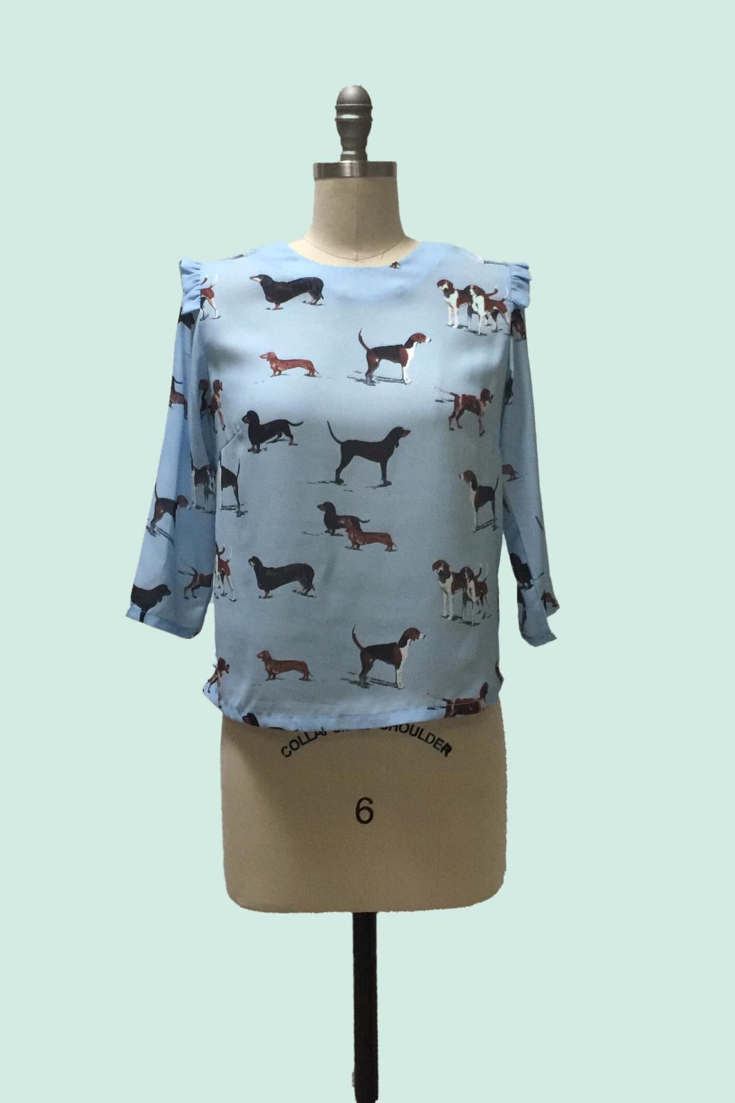 Charismatic Critters Top - Hunting Dog (clearance sals)