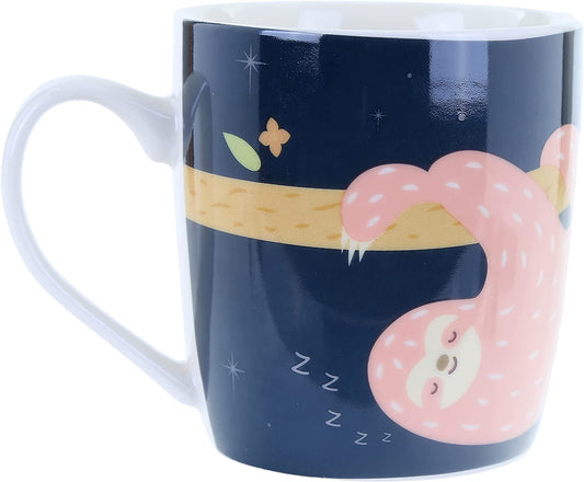 Sleepy Sloth New Bone China Mug (Newtown Pickup Only)