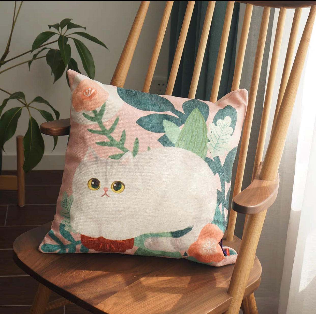 Mewji Cat Cushion Covers 45cm x 45cm