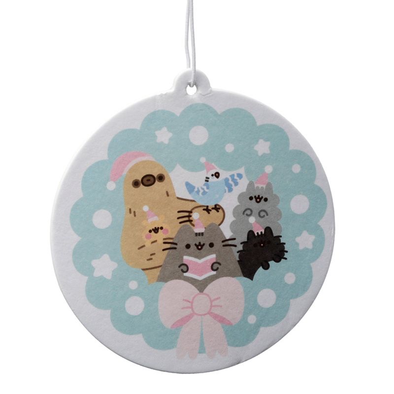 Christmas Cookie Pusheen the Cat Christmas Wreath Air Freshener Tree Air Freshener