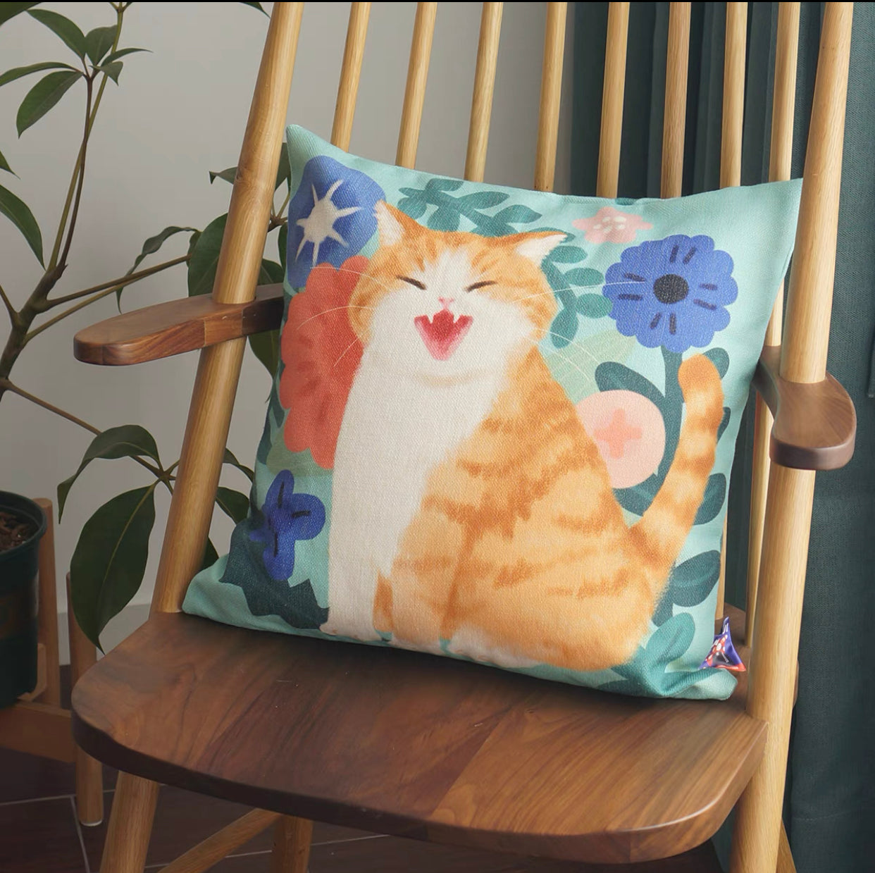 Mewji Cat Cushion Covers 45cm x 45cm