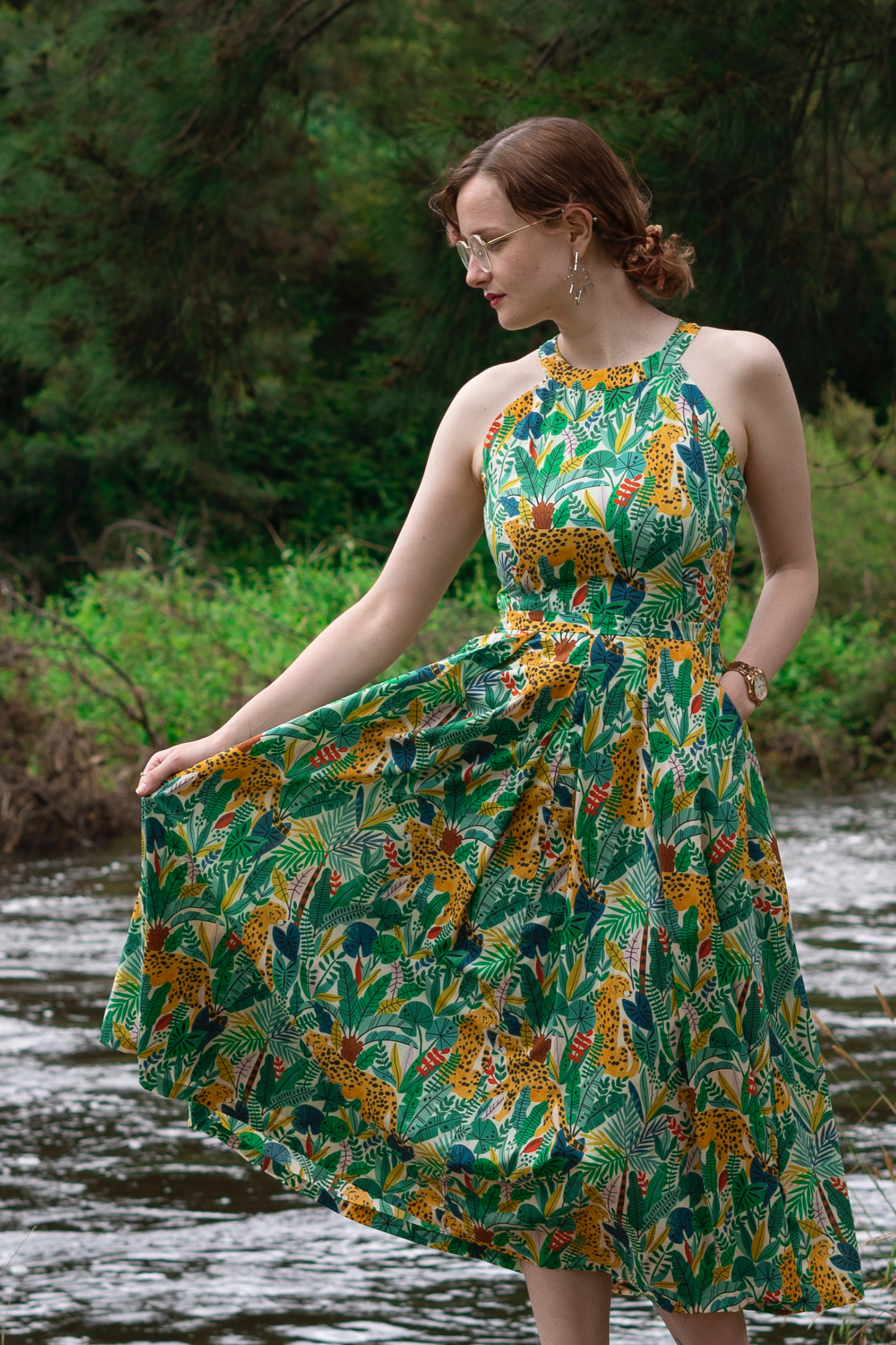Custom Made Find Me Under The Palm Dress