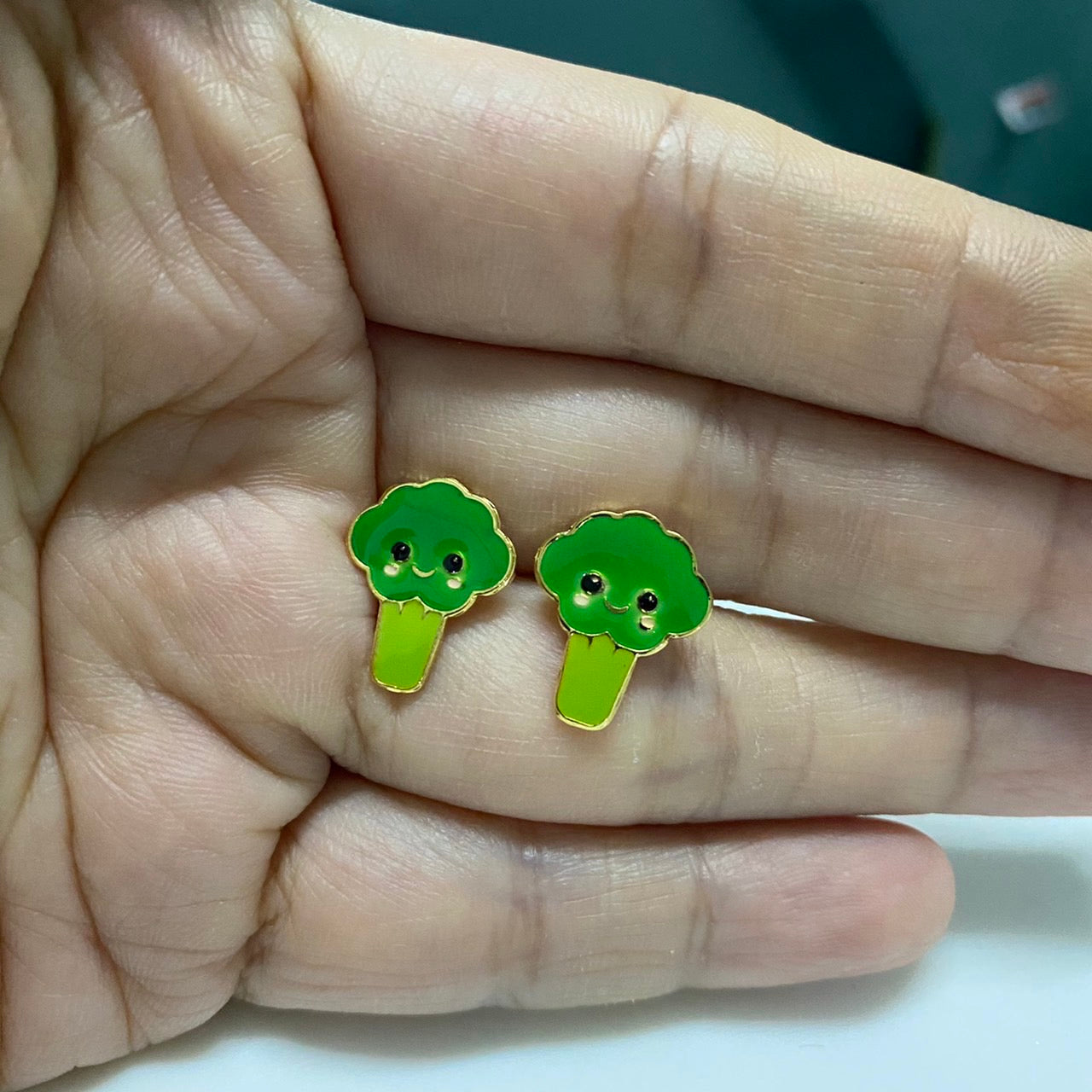 Broccoli Earring