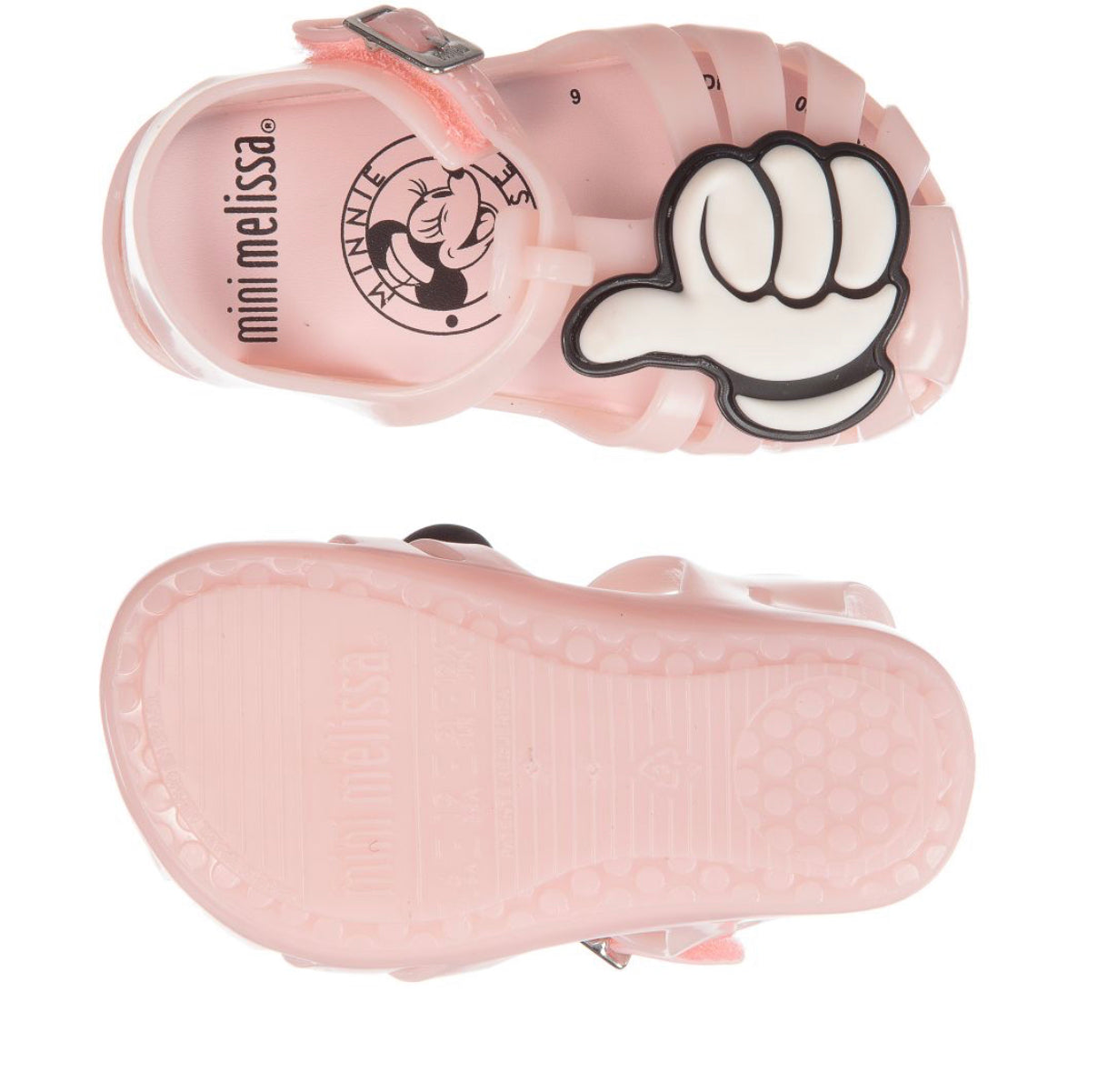 MIni Melissa Aranha + Disney (light pink)