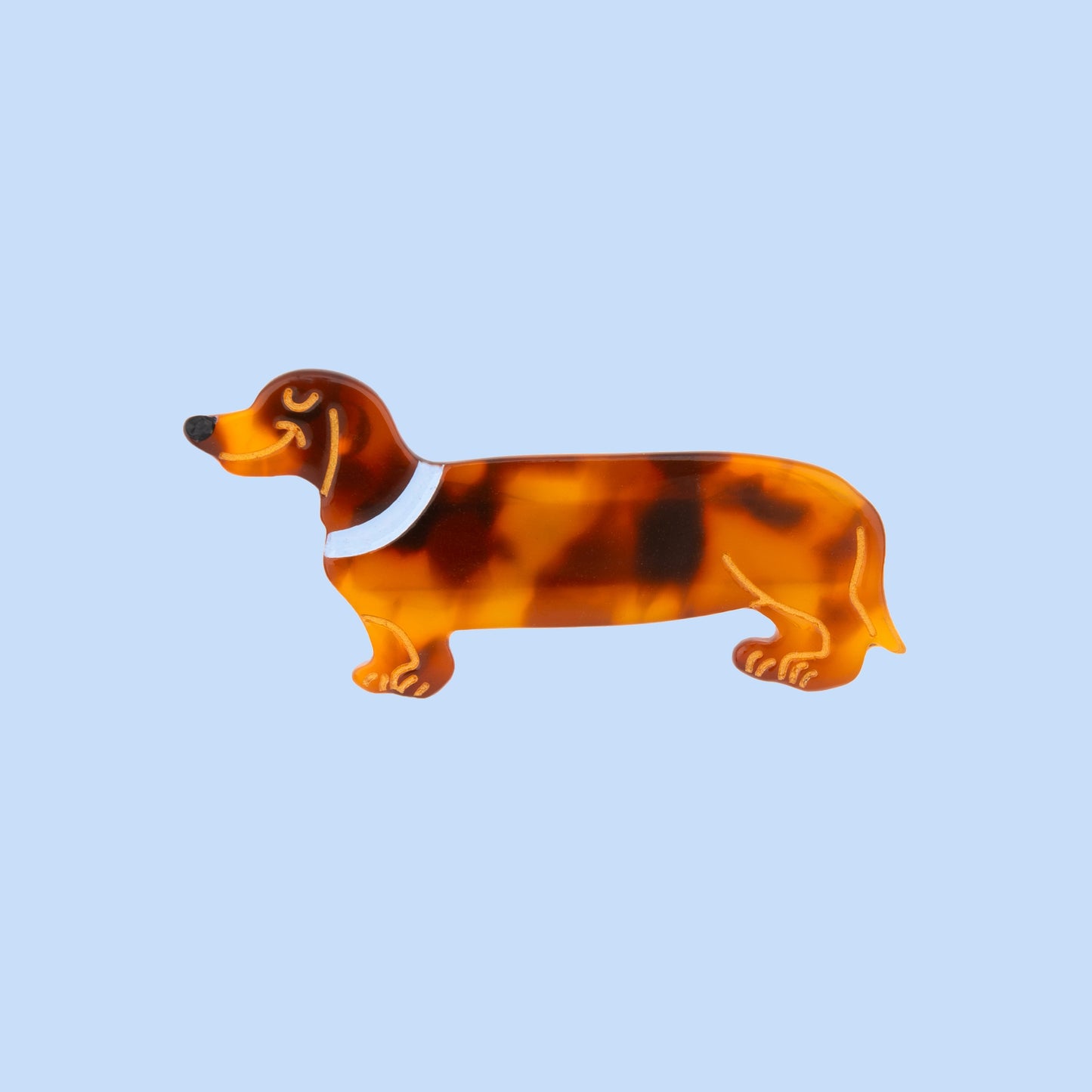 Coucou Suzette dachshund dog hair clip